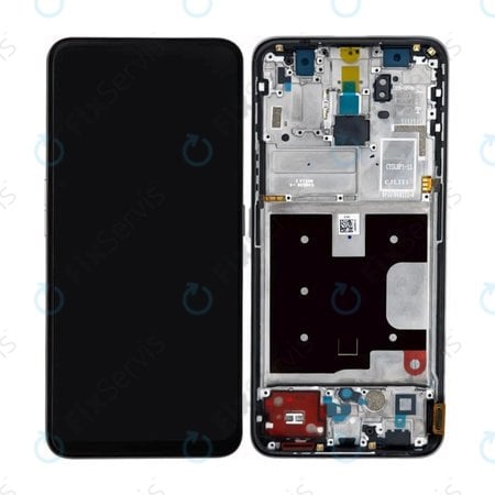 Oppo Reno 2 Z - LCD Displej + Dotykové Sklo + Rám - REF-OPPOR2Z01BF Genuine Service Pack