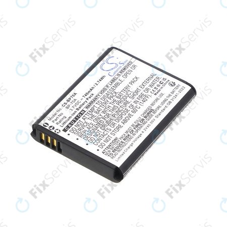 Batéria pre Samsung ES, ST, 740mAh, Li-Ion, 3.7V, BP-70A, HQ