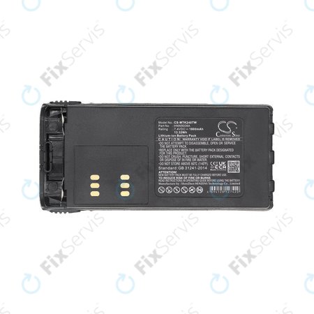 Batéria pre Motorola MTX, GP, HT, 1800mAh, Li-Ion, 7.4V, HNN9008A, HQ