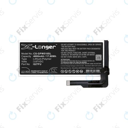 Google Pixel 5A - Batéria G27FU 4600mAh HQ