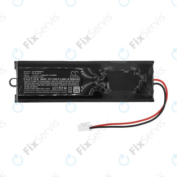 Batéria pre Rowenta Air Force Extreme, 2500mAh, Li-Ion, 14.4V, RS-RH5272, HQ
