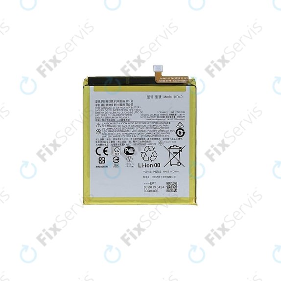 Motorola Moto G8 Plus - Batéria KD40 4000mAh