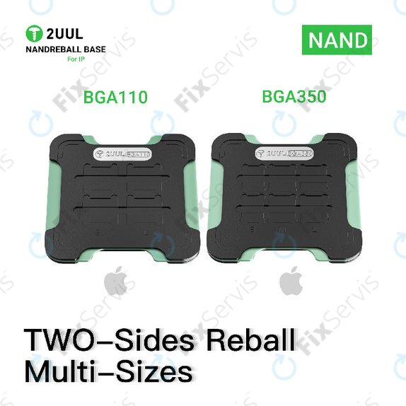 Magnetická základňa na reballing NAND, obojstranná, 2UUL BH16