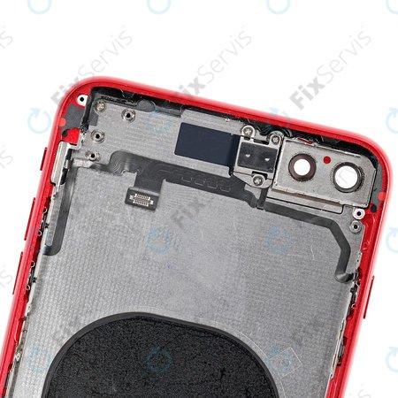Apple iPhone 8 Plus - Zadný Housing s Malými Dielmi (Red)