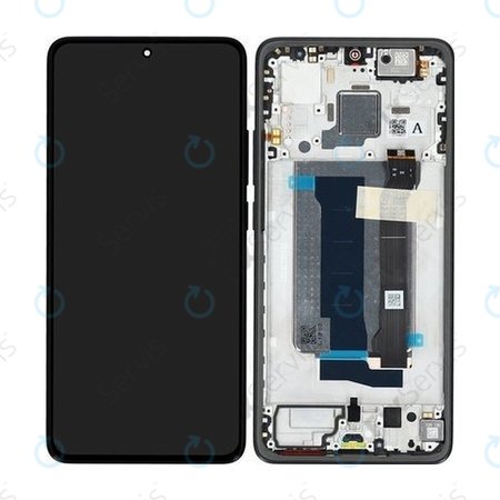 Xiaomi Poco X7 Pro 2412DPC0AG - LCD Displej + Dotykové Sklo + Rám (Black) OLED
