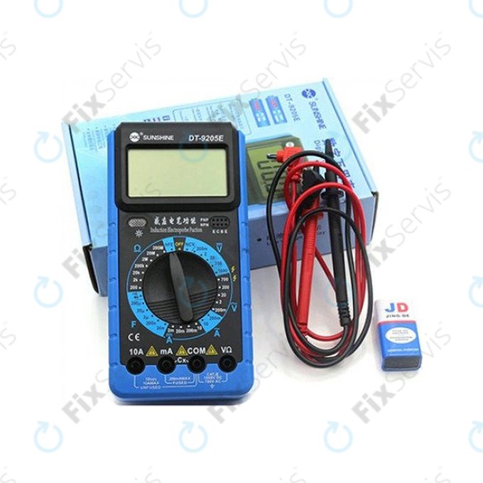 Sunshine DT-9205E - Digitálny Multimeter