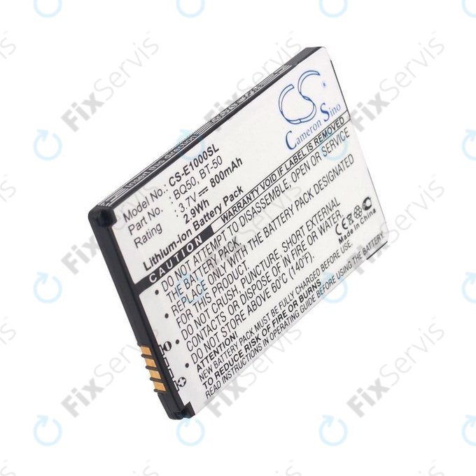 Batéria pre Motorola Wilder, 800mAh, Li-Ion, 3.7V, BQ50, HQ