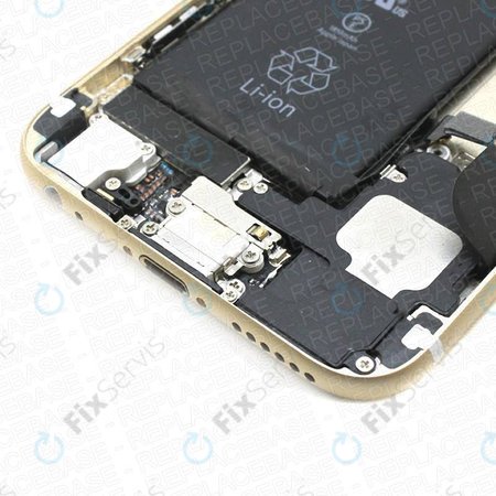 Apple iPhone 6 - Zadný Housing (Gold)