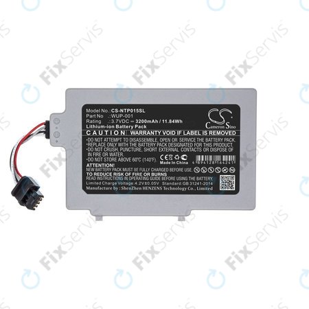 Batéria pre Nintendo Wii U GamePad, 3200mAh, Li-Ion, 3.7V, WUP-001, HQ