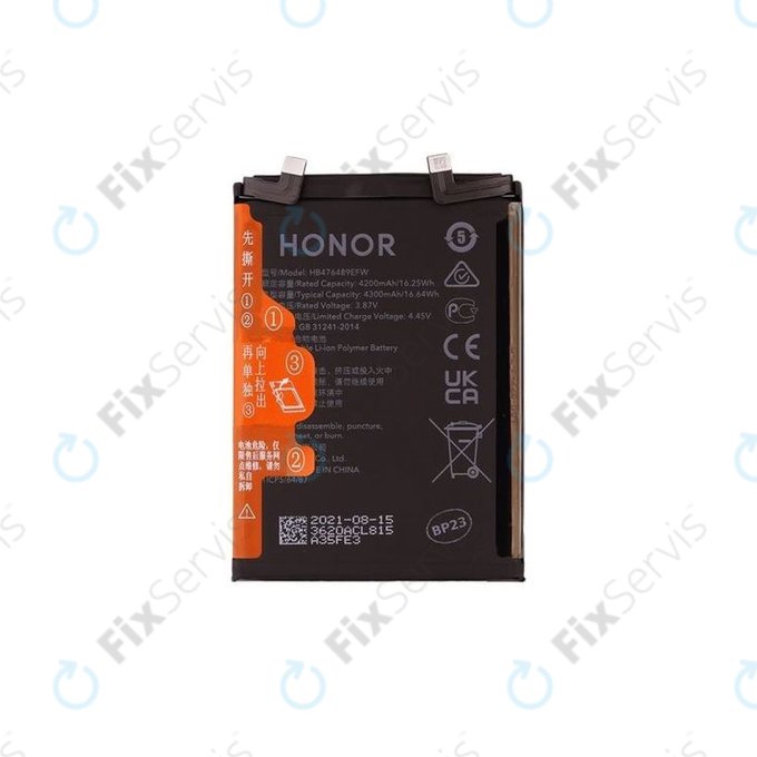 Honor 50 - Batéria HB476489EFW 4300mAh - 02354GNH Genuine Service Pack