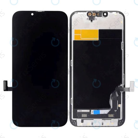 Displej pre iPhone 16e, Dotykové sklo s rámom, Refurbished