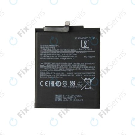 Xiaomi Redmi 6, Redmi 6A - Batéria BN37 3000mAh