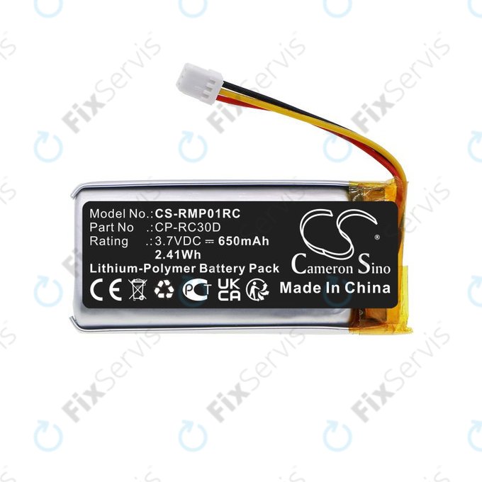 Batéria pre Razer Naga Pro, Basilisk Ultimate, 650mAh, Li-Pol, 3.7V, CP-RC30D, HQ