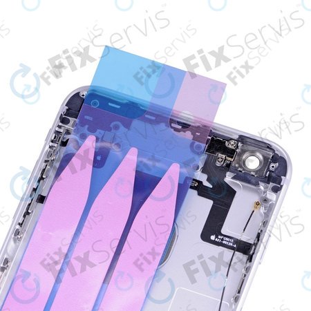 Apple iPhone 6S Plus - Zadný Housing s Malými Dielmi (Silver)