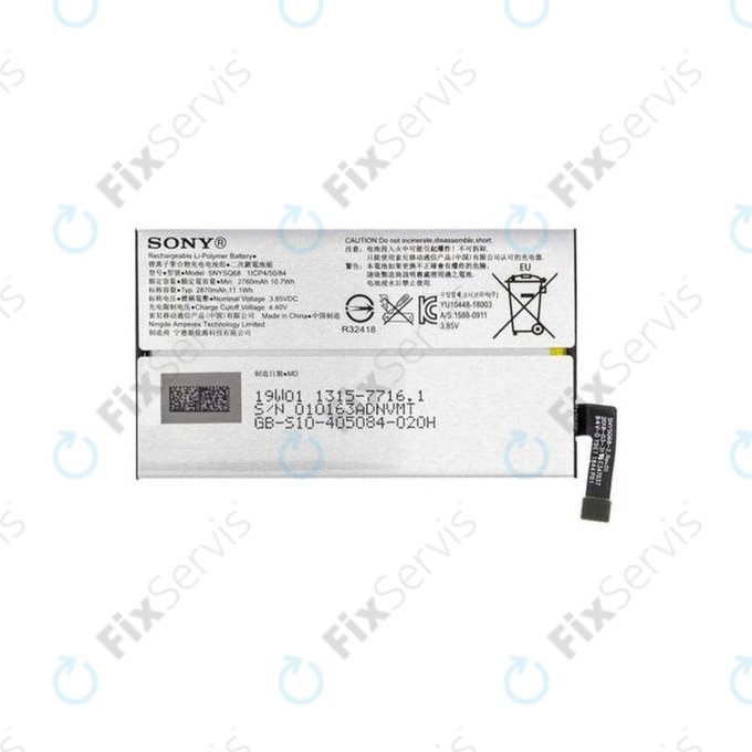 Sony Xperia 10 - Batéria SNYSQ68 2870mAh - 1315-7716 Genuine Service Pack
