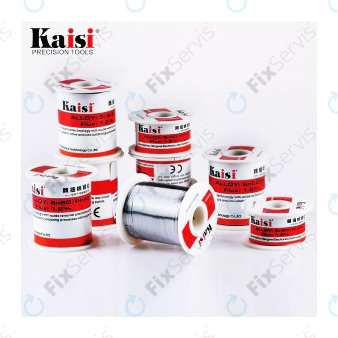 Kaisi - Spájkový Drôt pre Presné Spájkovanie Sn/Pb - 0.3mm (50g)