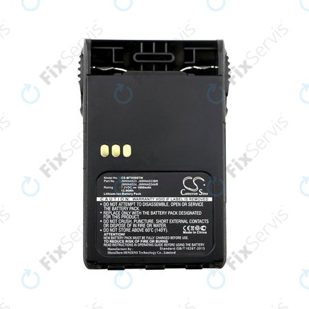 Batéria pre Motorola EX500, 560, 600, GP329, 628, 644, PTX760, 1800mAh, Li-Ion, 7.2V, JMNN4023, HQ