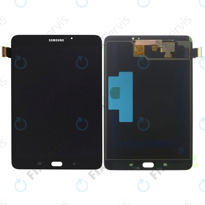 Samsung Galaxy Tab S2 8.0 WiFi T710 - LCD Displej + Dotykové Sklo (Black) - GH97-17697A Genuine Service Pack