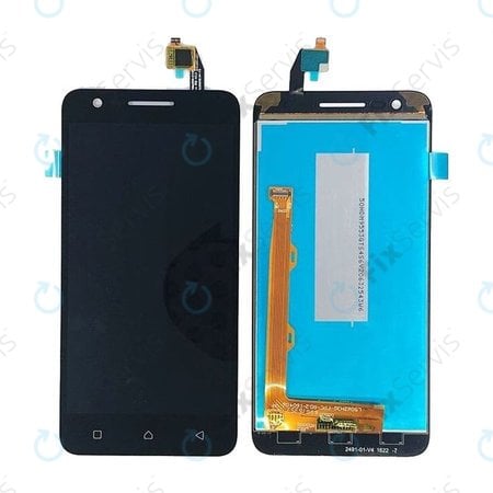 Lenovo C2 K10a40 - LCD Displej + Dotykové Sklo + Rám (Black) TFT