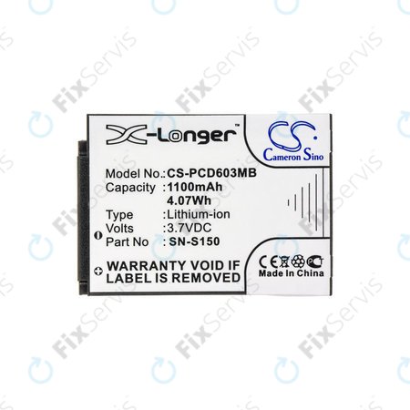 Batéria pre Philips SCD 603, 1100mAh, Li-Ion, 3.7V, SN-S150, HQ