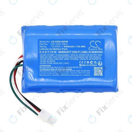 Batéria pre Ecovacs BAIZE, G1-800, GX-600, GOAT G1, 6400mAh, Li-Ion, 18.5V, 201-2201-0903, HQ