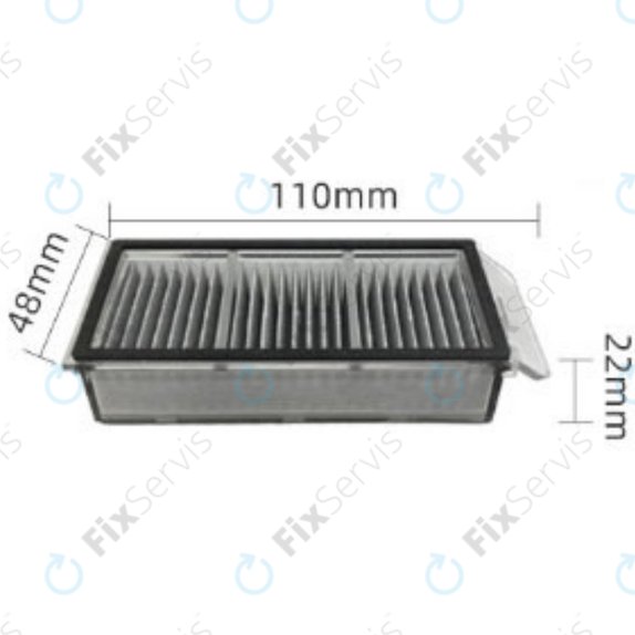 HEPA filter, 2 ks pre Xiaomi Dreame X50 Ultra, L40s Pro Ultra, Mova V50 Ultra, P60