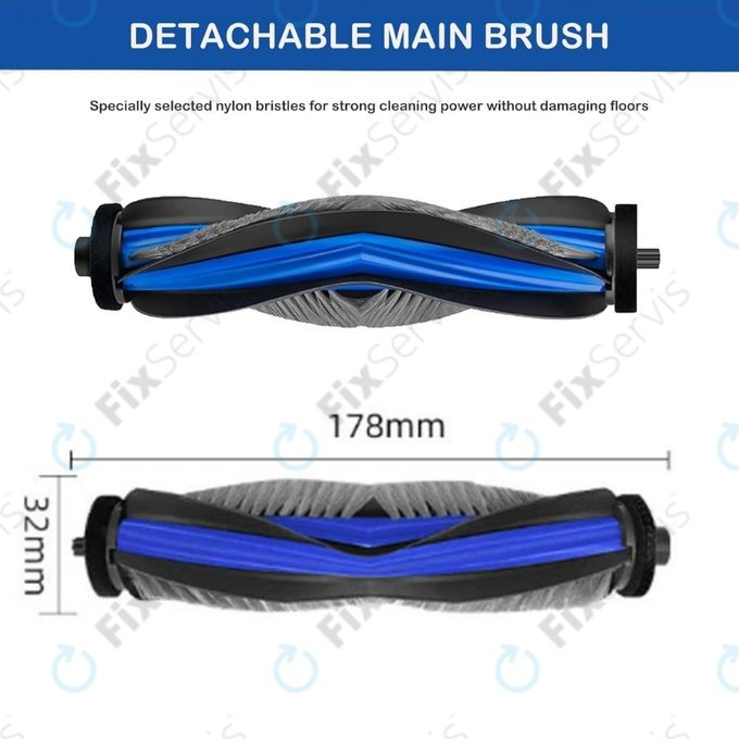 Ecovacs X11, X11 Omni, X11 Pro, X11 Pro Omni - Hlavná kefa