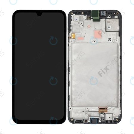 Samsung Galaxy A15 4G, A15 5G A156B - LCD Displej + Dotykové Sklo + Rám (Brave Black) TFT