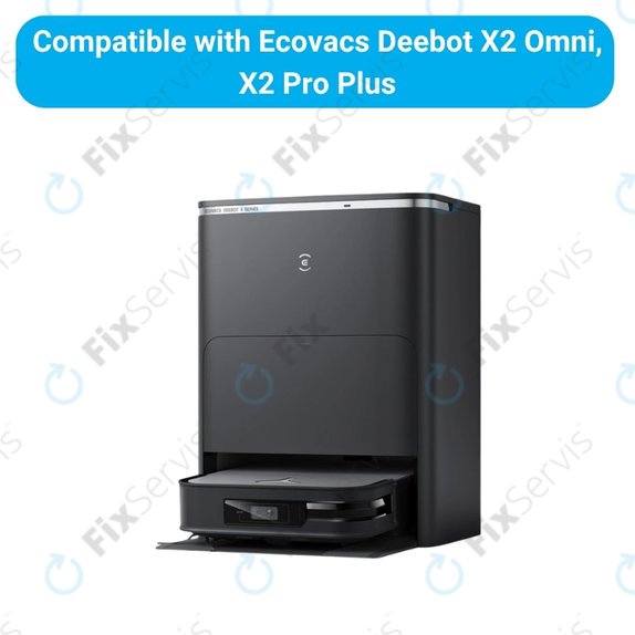 Sada náhradných dielov pre Ecovacs Deebot X2 Omni (2x Hlavná kefa, 4x Filter, 4x Bočná kefa)