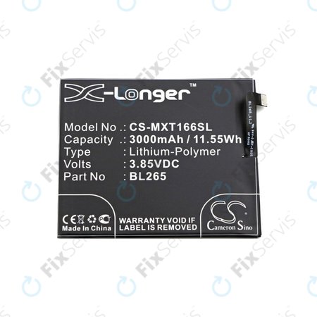 Motorola Moto M XT1663 - Batéria BL265 3000mAh HQ