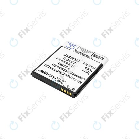 Batéria pre Alcatel One Touch 997, X Pop, TCL S710, S800, 1950mAh, Li-Ion, 3.7V, TLiB5AF, HQ