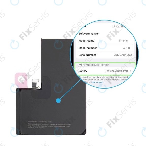 Batéria pre iPhone 15 Pro | 661-35694 | 3274mAh | Genuine Apple