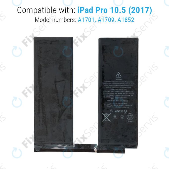 Apple iPad Pro 10.5 (2017) - Batéria 8134mAh