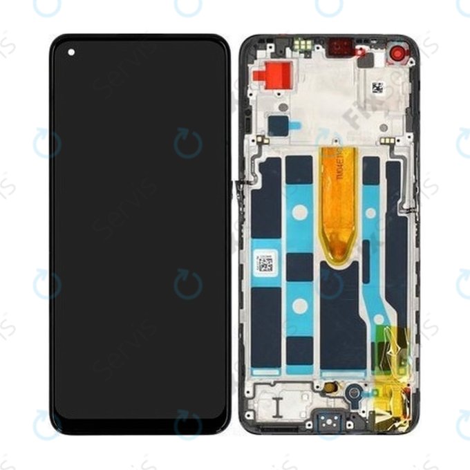 Oppo Find X5 Lite, Reno 7 5G - LCD Displej + Dotykové Sklo + Rám - 4130040 Genuine Service Pack
