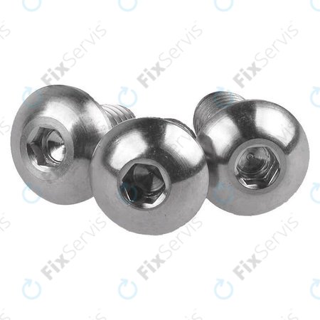 Xiaomi Mi Electric Scooter 1S, 2 M365, Essential, Pro, Pro 2 - Skrutky Spodného Krytu Batérie - Závit M3 (17ks)