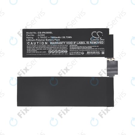 Apple iPad Pro 11.0 (3rd Gen 2021) - Batéria A2369 7600mAh HQ