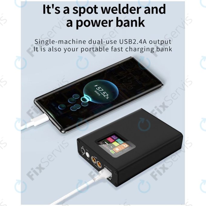 Docreate SW - Prenosná Bodová Zváračka Batérií s Displejom (5000mAh)