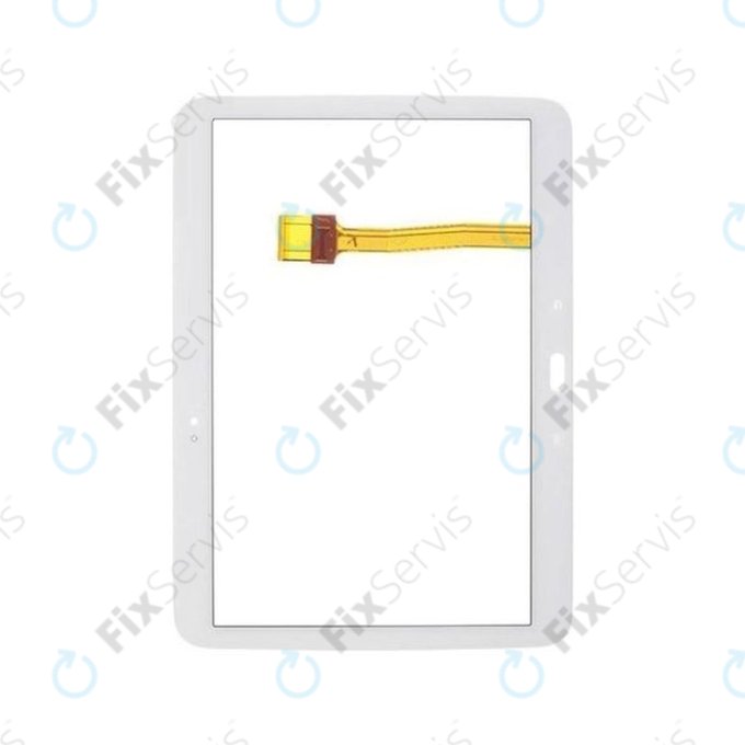 Samsung Galaxy Tab 3 10.1 P5200, P5210 - Dotykové Sklo (White)