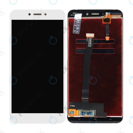 Xiaomi Redmi 4X - LCD Displej + Dotykové Sklo (White) TFT