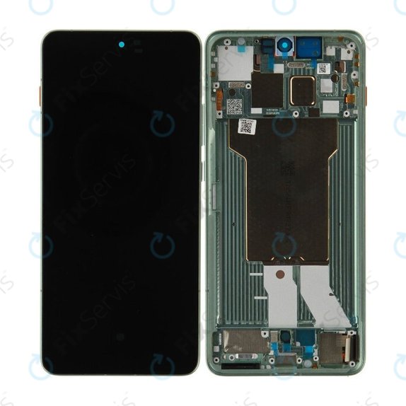 Displej pre Motorola Edge 70, Dotykové sklo s rámom, Lily Pad, 5D68C31542, Genuine Service Pack