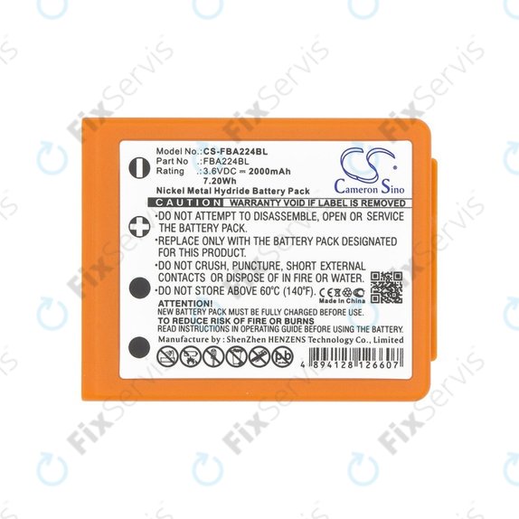 HBC Radiomatic Keynote, Linus 4, Micron 4, 5, 6, 7, Patrol D, Quadrix, Vector Pro - Batéria BA223000, BA223030, FUB6 2000mAh HQ