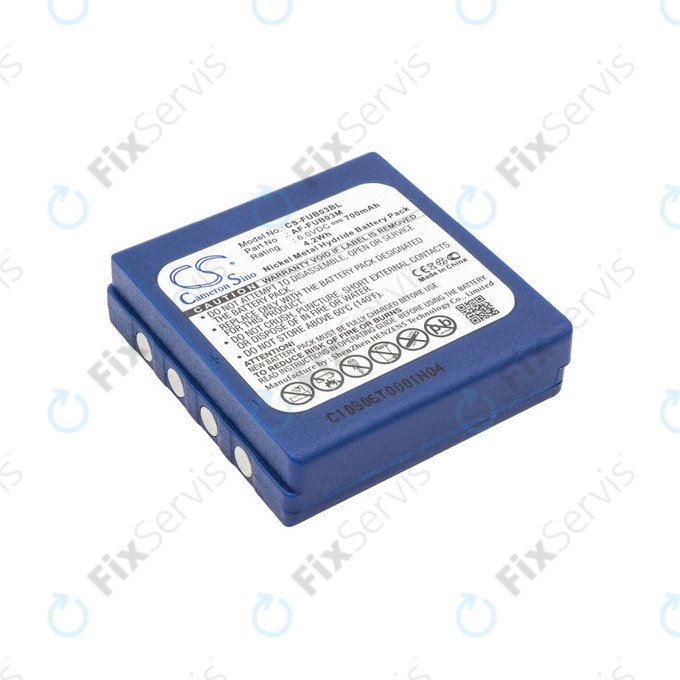 Batéria pre HBC Fub3a, 700mAh, Ni-MH, 6V, AF-FUB03M, HQ