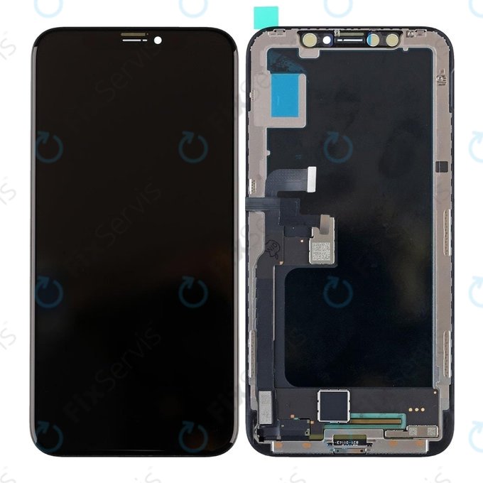 Apple iPhone XS - LCD Displej + Dotykové Sklo + Rám Hard OLED FixPremium