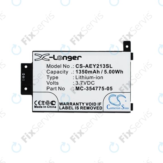 Amazon Kindle Paperwhite 2013, 6th Gen, 6 2015, Touch 2013 - Batéria MC-354775-05 1350mAh HQ