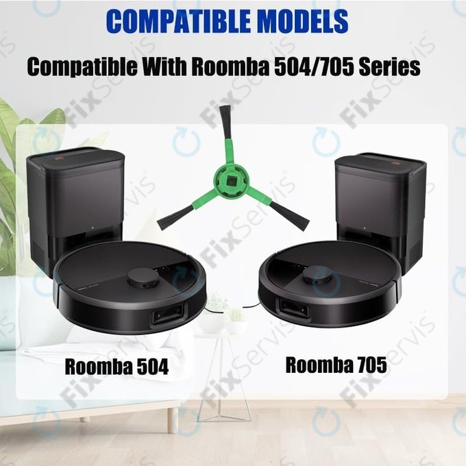 Bočná kefa, 2 ks pre iRobot Roomba Max 705, Plus 504, 505