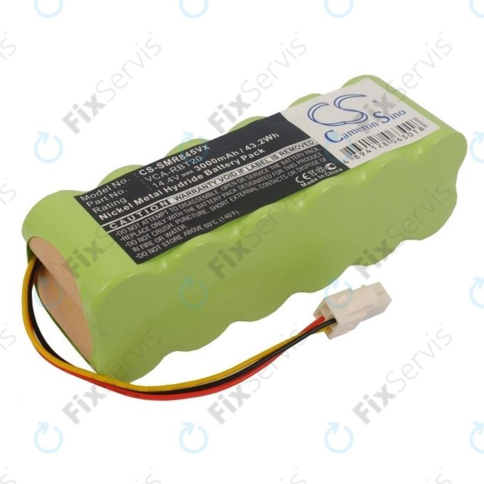 Samsung Navibot SR8840, SR8895, VCR8845 - Batéria VCA-RBT20 Ni-MH 14.4V 3000mAh HQ