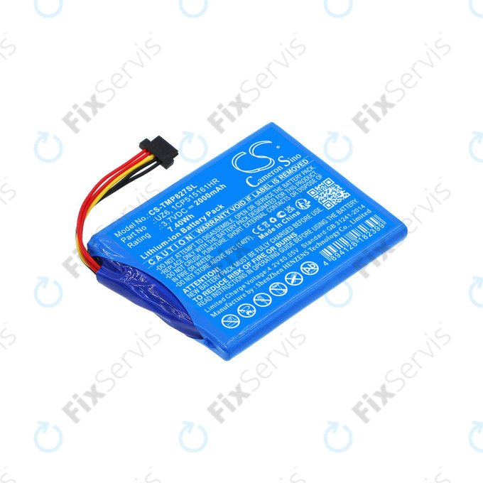 Batéria pre TomTom Pro 8270, Pro 8275, 2000mAh, Li-Ion, 3.7V, UZ6, HQ