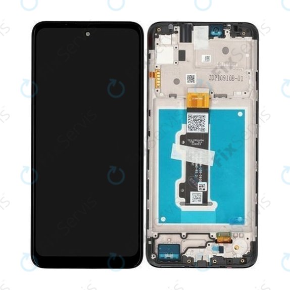 Motorola Moto E30 , E40 - LCD Displej + Dotykové Sklo + Rám - 5D68C19697 Genuine Service Pack