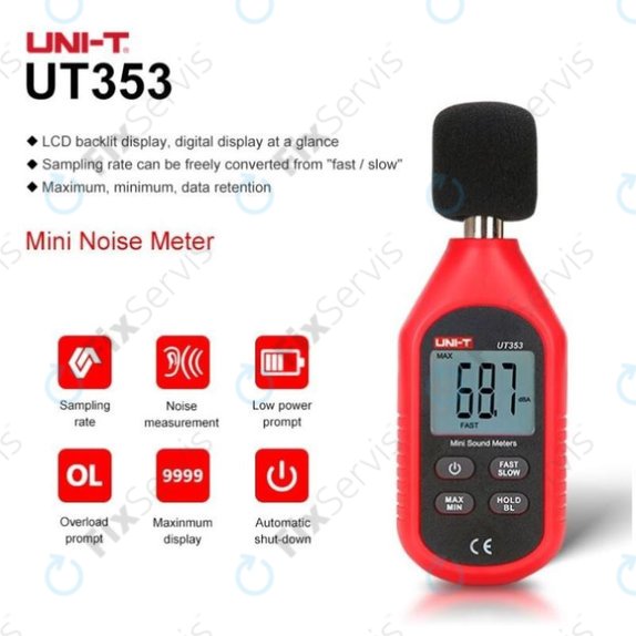 UNI-T UT353 - Kompaktný Zvukomer