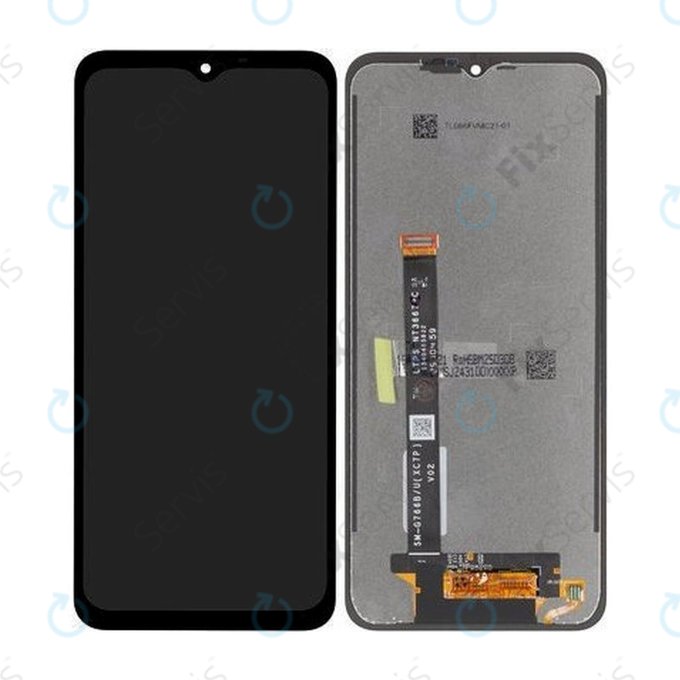 Samsung Galaxy Xcover 7 Pro G766B - LCD Displej + Dotykové Sklo - GH82-37375A Genuine Service Pack